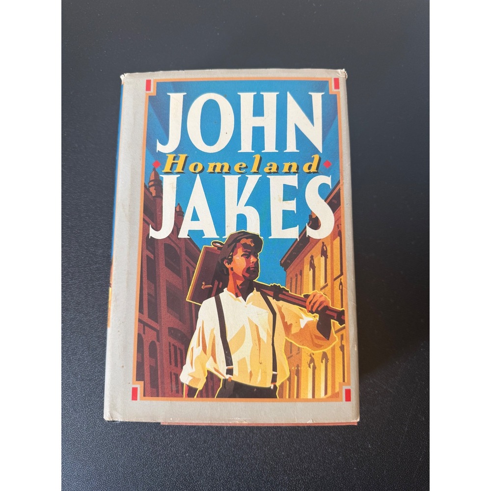 Homeland by John Jakes Hardcover Historical Fiction Crown Family Saga 1993 Book‎